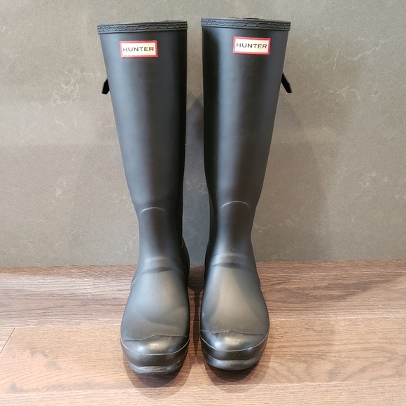 Hunter Shoes - Hunter Tall Matte Black
